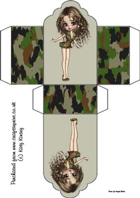Forces Sweetheart Tag Gift Box