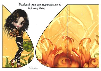 Paige Tear Drop Card