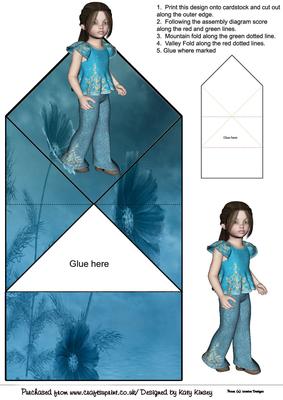Francesca Pop Up Spring Card