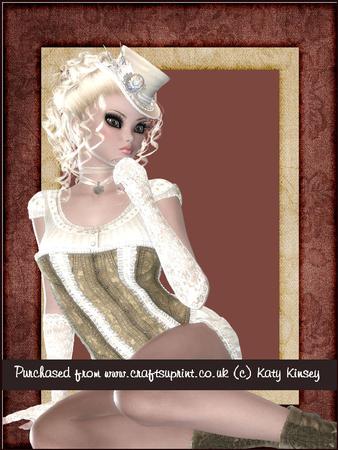 Elegant in Cream A4 Pyramage Card Kit