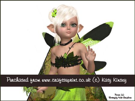 Niamh Fairy 3D Stand Up Pyramid Card Kit
