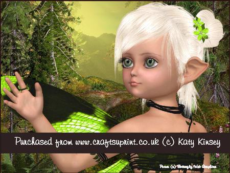 Niamh Fairy A5 Pyramage Card Kit