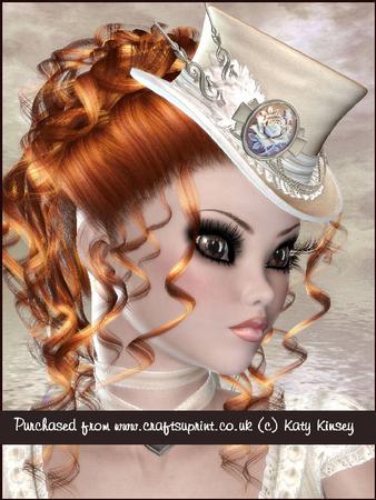 Elegant in Cream Portrait A4 Pyramage Card Kit