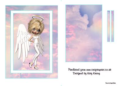 Angelina Guardian Angel Flip Card Sheet