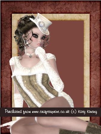 Elegant in Cream A4 Tunnel Card Kit