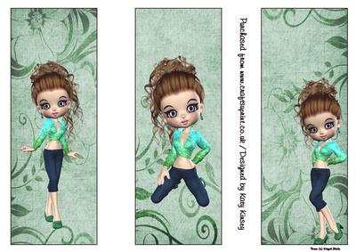 Eliza Set of 3 Bookmarks