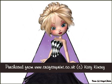 Megan 3D Stand Up Pyramid Card Kit