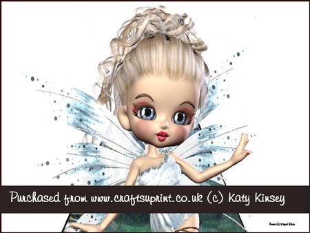 Leah Fairy 3D Stand Up Pyramid Card Kit