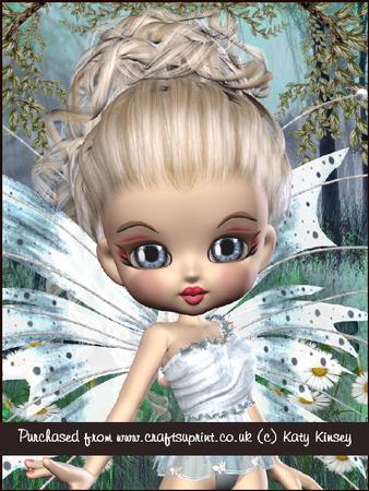 Leah Fairy A4 Pyramage Card Kit