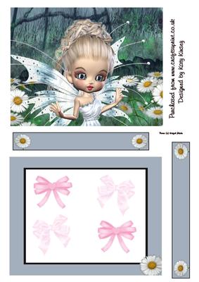 Leah Fairy Shaker Card