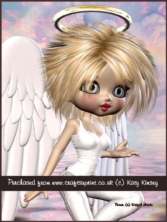 Angelina Guardian Angel A4 Pyramage Card Kit