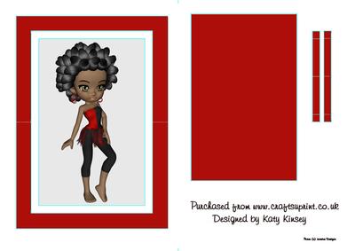 Lula in Red Flip Card Sheet