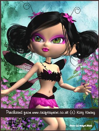 Elise Fairy A4 Tunnel Card Kit