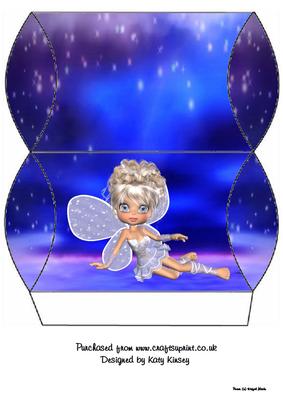 Chrissie the Snow Fairy Pillow Gift Box