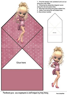 Ingrid Pop Up Spring Card