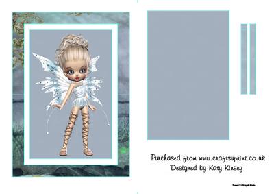 Leah Fairy Flip Card Sheet