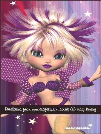 Indigo Fairy A4 Tunnel Card Kit