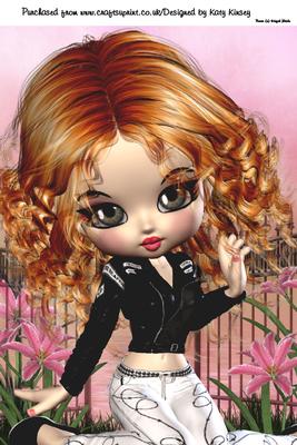 Danielle A4 Card Front