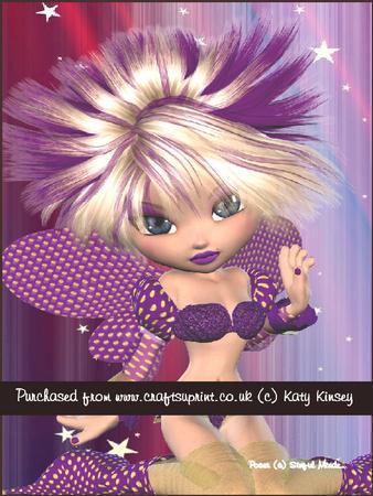 Indigo Fairy A4 Pyramage Card Kit