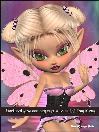 Trixie Fairy A4 Pyramage Card Kit