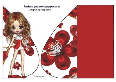 Erica Tear Drop Card