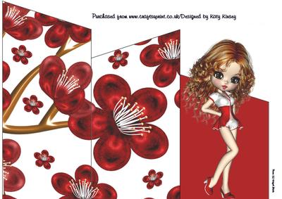 Erica Cascade Card