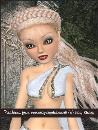 Blonde Goddess A5 Pyramage Card Kit