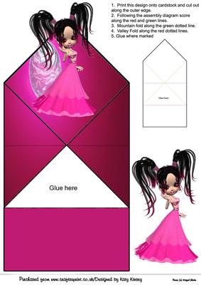 Lucia Pop Up Spring Card
