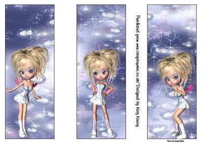 Iona Fairy Set of 3 Bookmarks