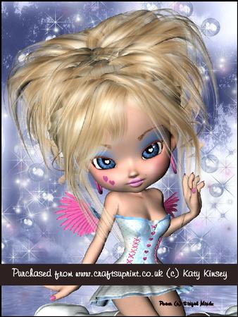 Iona Fairy A4 Pyramage Card Kit
