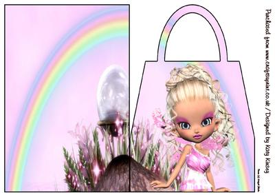 Bethany Fairy Handbag Card