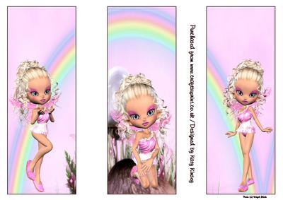 Bethany Fairy Set of 3 Bookmarks