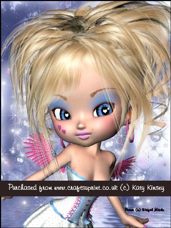 Iona Fairy A5 Pyramage Card Kit