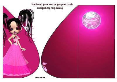 Lucia Tear Drop Card