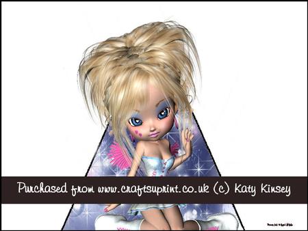Iona Fairy 3D Stand Up Pyramid Card Kit