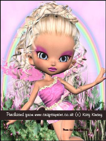 Bethany Fairy A4 Pyramage Card Kit