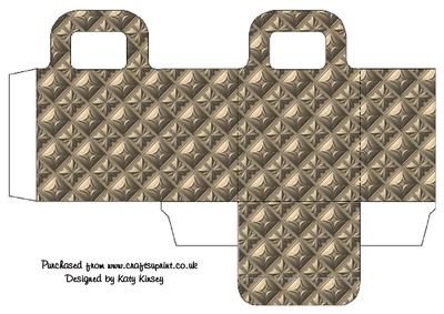 Gold Embossed Gift Bag