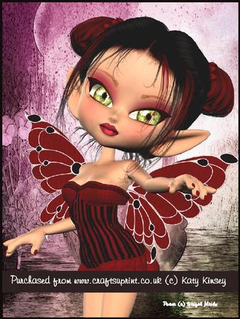 Freya Fairy A4 Pyramage Card Kit