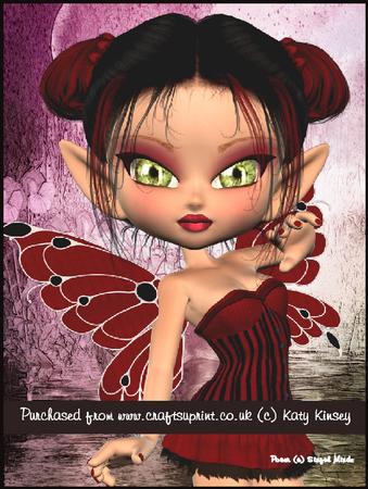 Freya Fairy A4 Tunnel Card Kit
