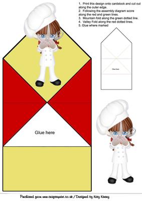 Ready Steady Cook Pop Up Spring Card