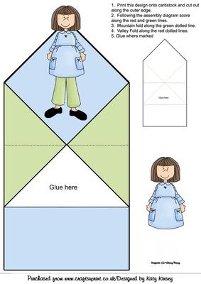 Expecting a Baby Boy Pregnancy Pop Up Spring Card