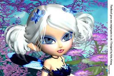 Harmony Fairy A4 Card Front