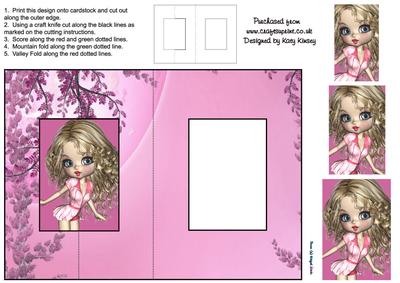 Faith Foldback Card with Simple Pyramage