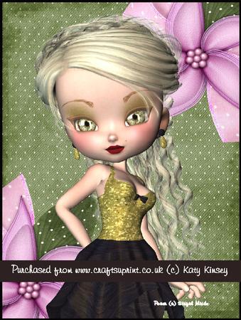 Terri A4 Pyramage Card Kit