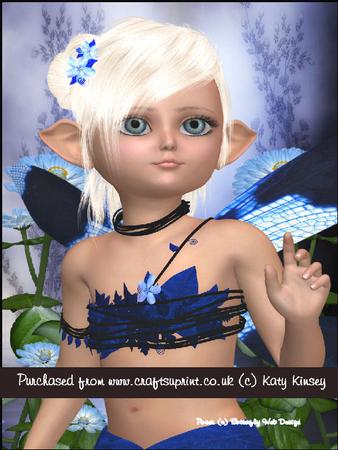 Greta Fairy A5 Pyramage Card Kit