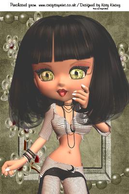 Cleo A4 Card Front