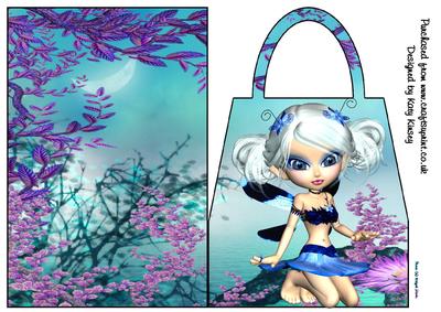Harmony Fairy Handbag Card