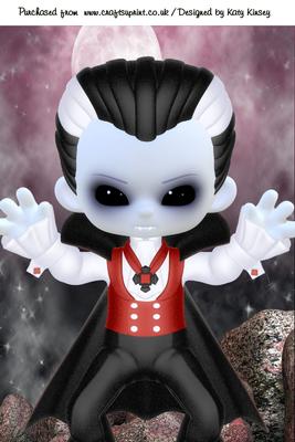 Vlad the Vampire A4 Card Front