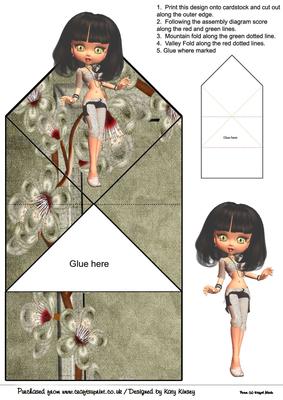 Cleo Pop Up Spring Card