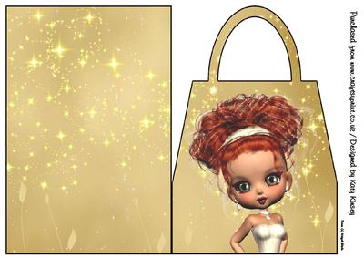 Jasmine Handbag Card